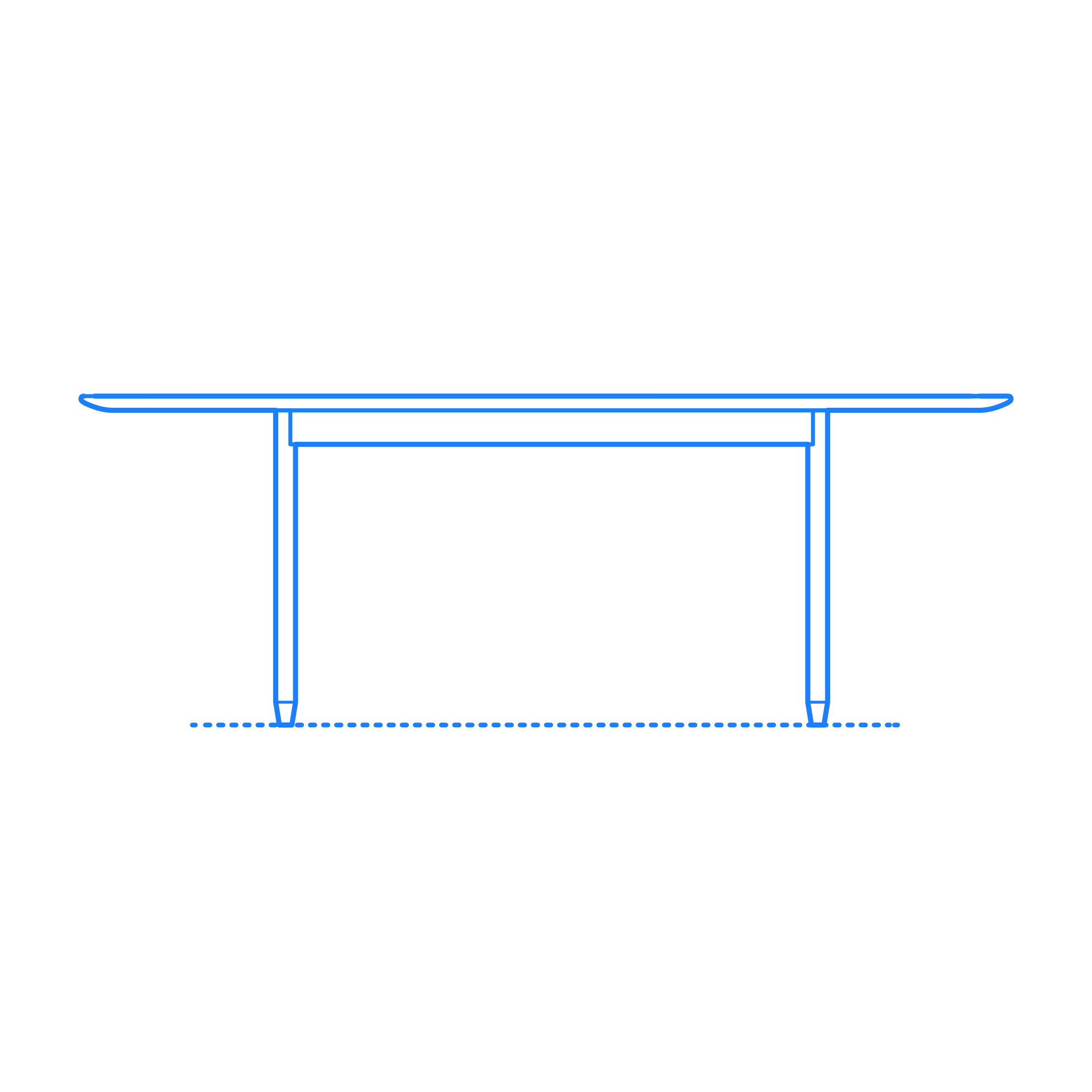 Furniture Dining Tables Blu Dot Swole Dining Table Svg Line Art Free Vectors